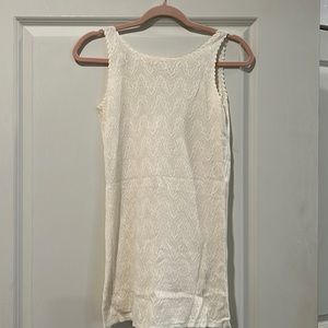 Long tank top from Free People. Can be worn as a short bodycon dress or cover up